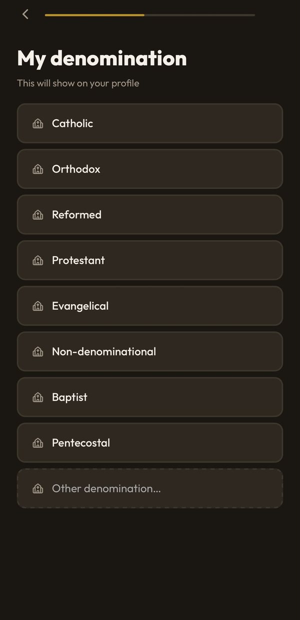 Choosing a denomination: Catholic, Orthodox, Reformed, Protestant, Evangelical, Non-denominational, Baptist, Pentecostal